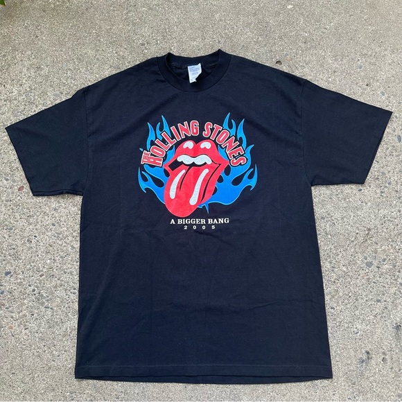 Rolling Stones With Metallica  A  Bigger Bang 2005 Tshirt Size XL - Picture 1 of 8